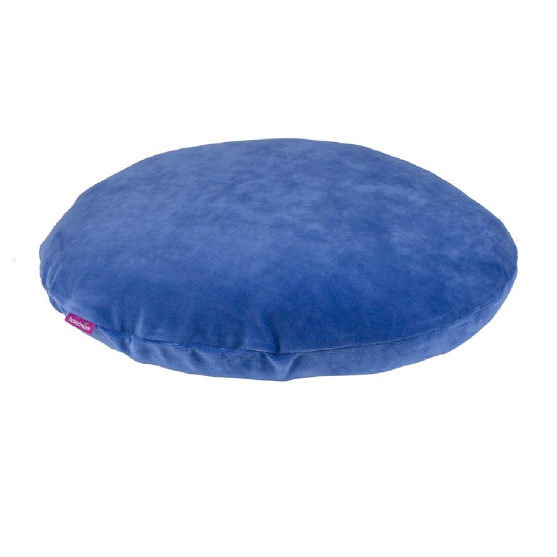 kuscheliger Kissenbezug rund 50 Ø COOL DENIM