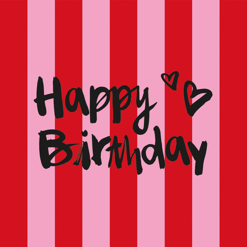 Servietten HAPPY BIRTHDAY