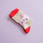 Schulkind-Socken rosa Gr. 31-34