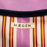 Kulturtasche Marineblau/ Rosa/ Rot