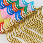 Swirl Kerzen goldgetaucht