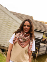 Bandana Zimt für Erwachsene
