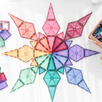40 Piece Pastel Geometry Pack EU | Connetix