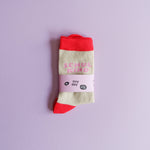 Schulkind-Socken rosa Gr. 31-34