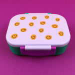 Lunchbox Smile flieder/grün/violett