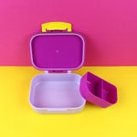 Lunchbox Stripes violett/rot-flieder