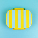 Lunchbox Stripes gelb/hellblau/grün