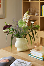 Vase LOTE Sandfarben