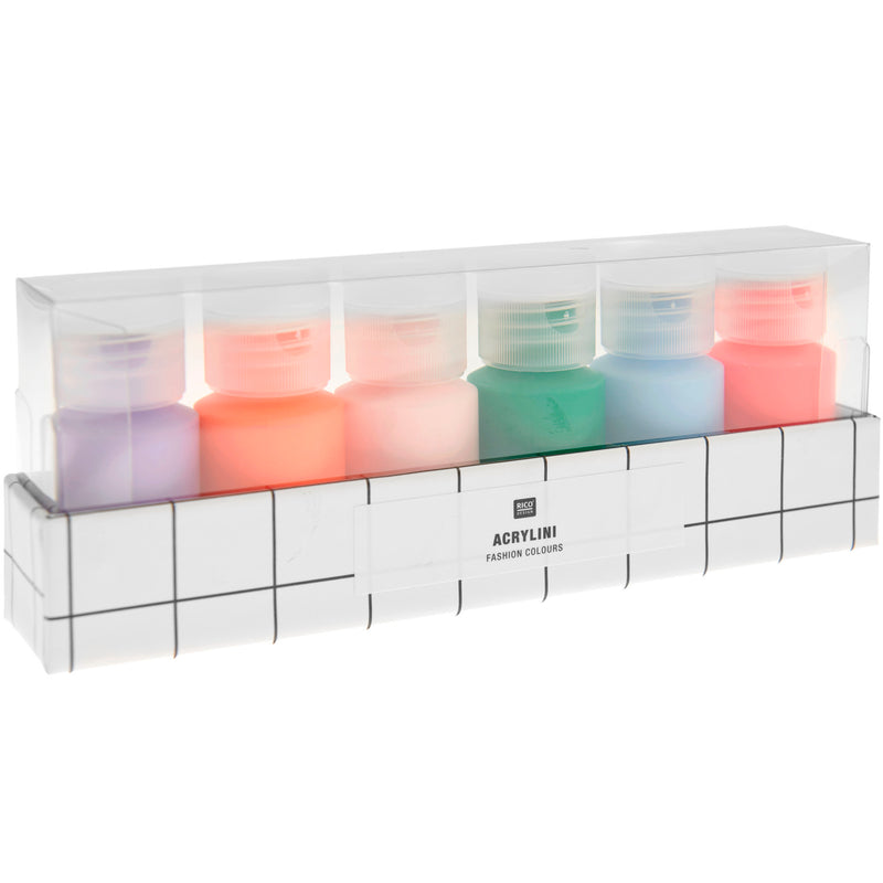 Acrylini Acrylfarben Set Fashion Colours 6x22ml