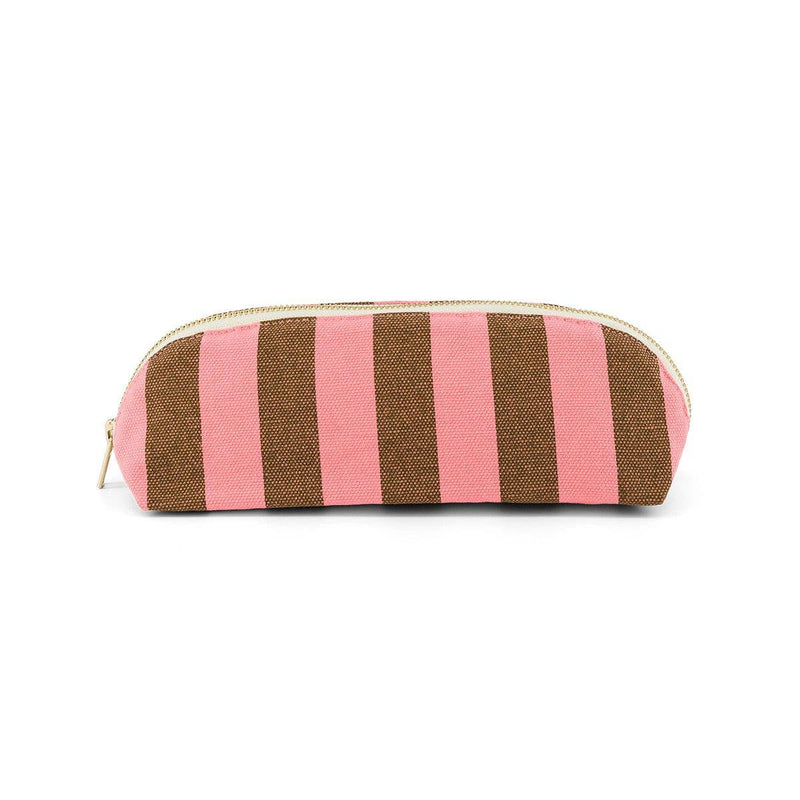 SCHÜTTELPENAL Funky Pink/Olive gestreift