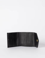 Geldtasche GEORGIES - schwarzes Leder
