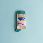 Schulkind-Socken blau Gr. 31-34