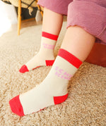 Schulkind-Socken rosa Gr. 31-34
