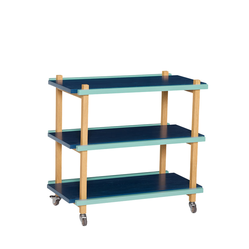 Servierwagen CRAYON Multifarben