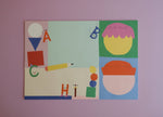 Schreibtischunterlage ABC