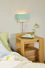 Wandlampe ARTE Blau/Sandfarben