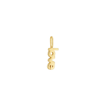 MOM - LOVE - KETTE vergoldet
