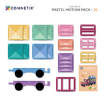 26 pc Pastel Motion Pack CONNETIX