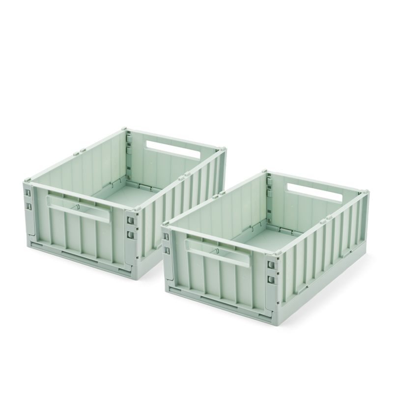 Klappbox WESTON medium 2er Pkg Light Peppermint