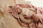 Hooded towel - Albert Hase rose