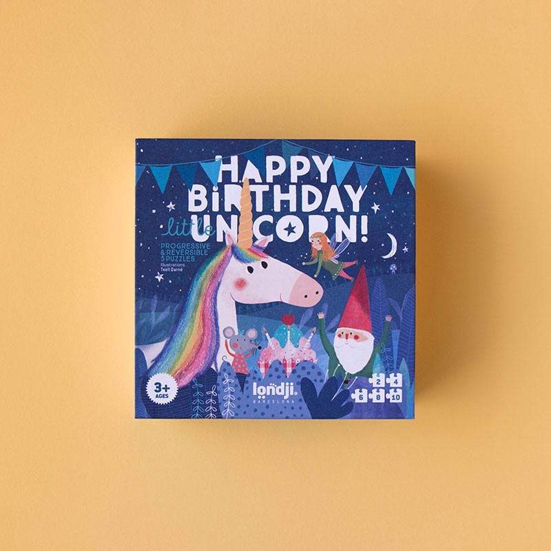 Puzzle - HAPPY BIRTHDAY UNICORN