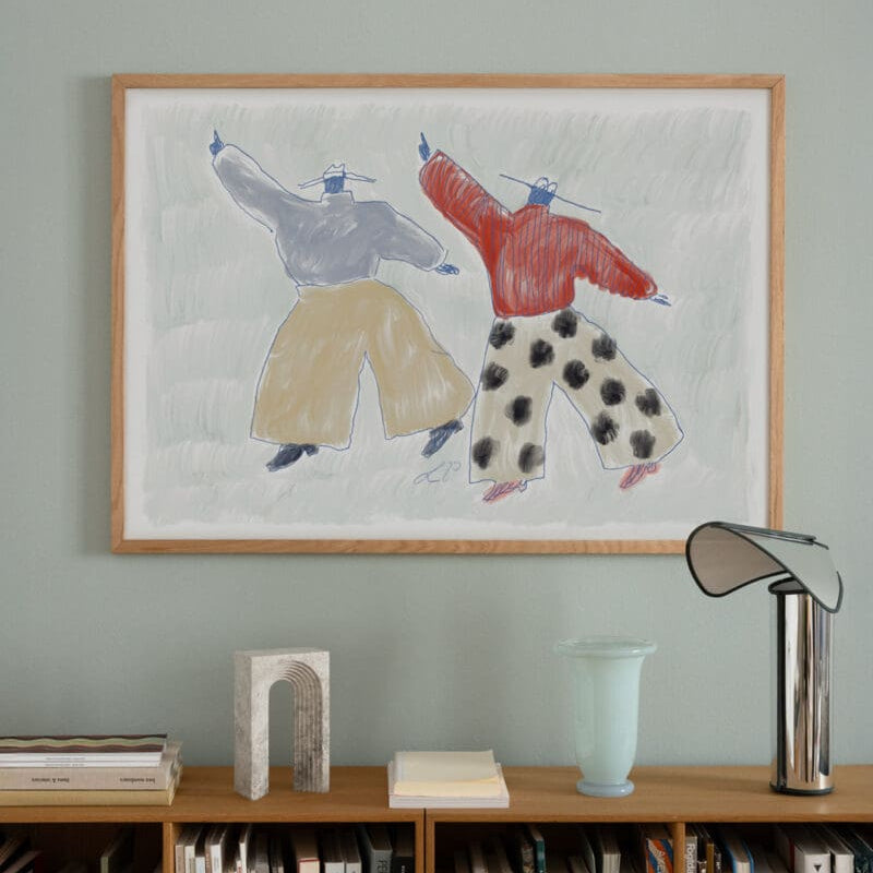 Poster TWO MAIN CHARACTERS 50x70 cm