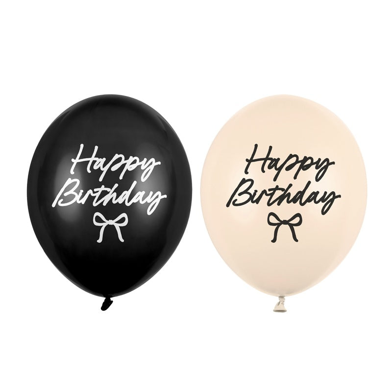 Luftballone HAPPY BIRTHDAY 50Stk.