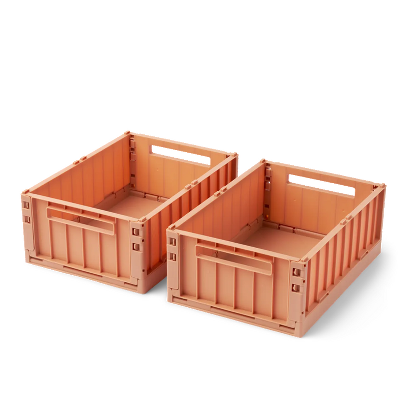 Klappbox "Weston" medium 2er Pkg Tuscany Rose
