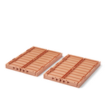 Klappbox "Weston" medium 2er Pkg Tuscany Rose