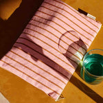 Pouch L Erdbeere/Pecan
