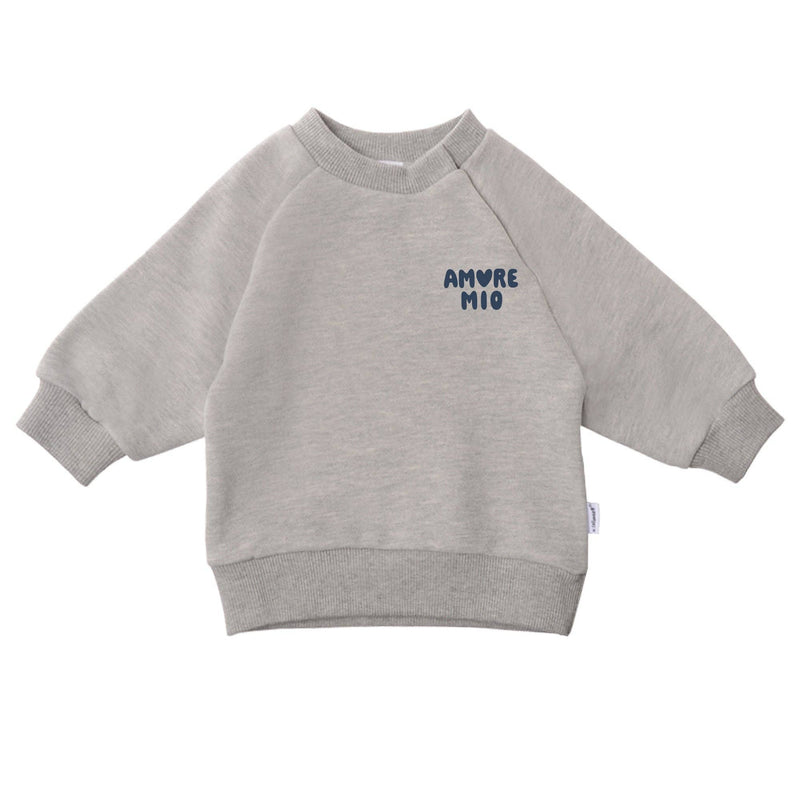 Sweatshirt grau AMORE MIO