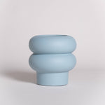 Vase RIPPLE klein Hellblau