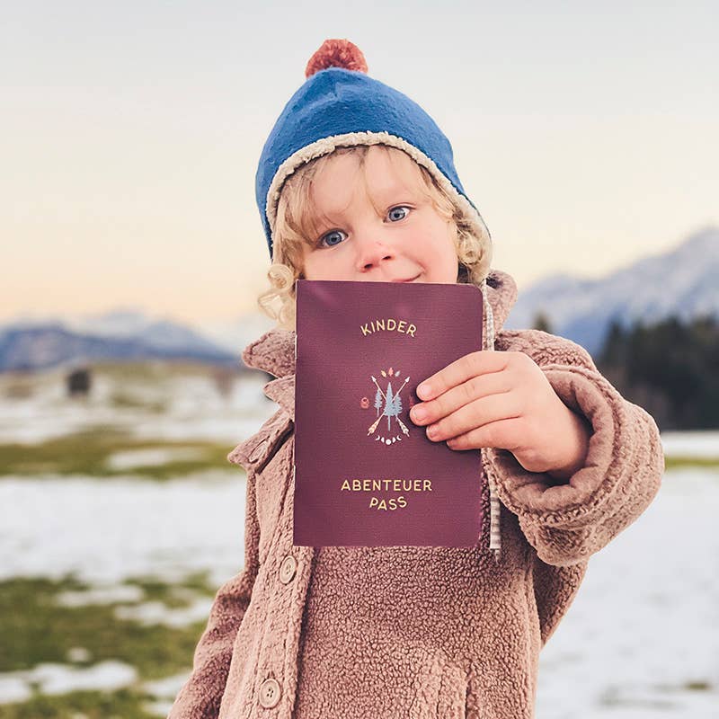 Kinder Abenteuerpass / Spielpass zum Ausfüllen