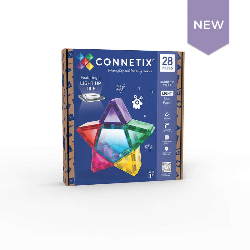 28 pc Light Star Pack | Connetix