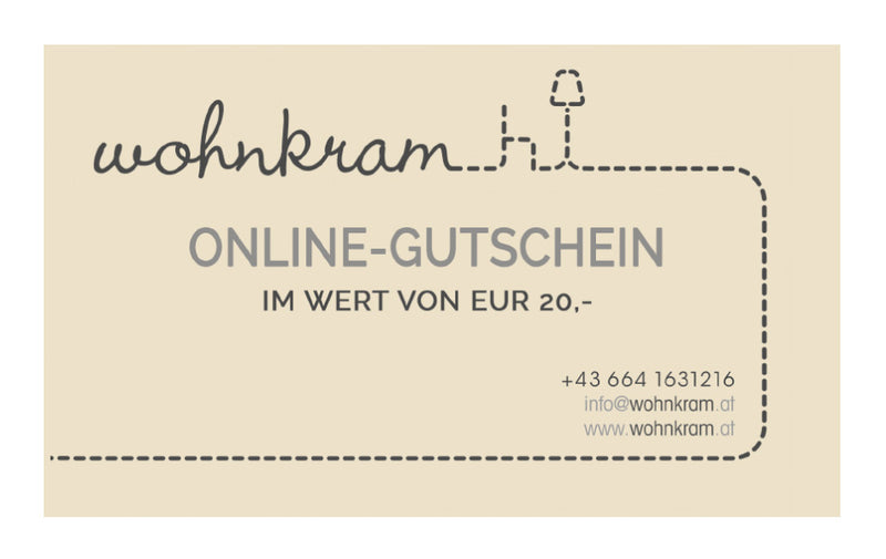 wohnkram | Online voucher