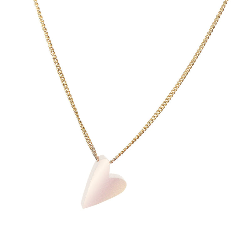 Halskette Herz White
