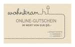 wohnkram | Online voucher