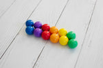 12 Piece Rainbow Replacement Ball Pack EU | Connetix