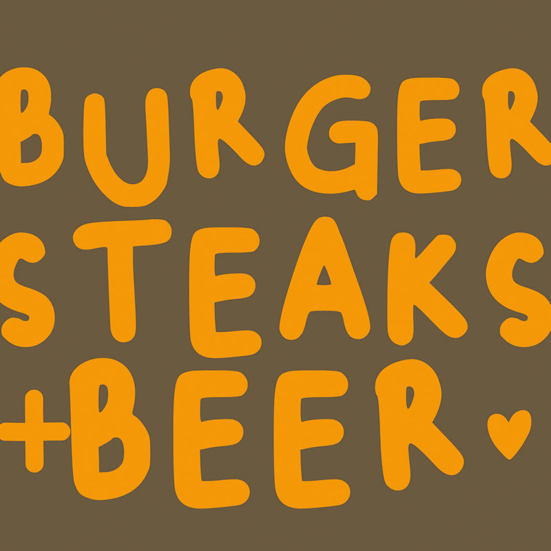 Servietten BURGER, STEAKS, BEER