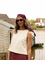 Bandana Pflaume für Erwachsene