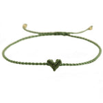 Armband mit Herz versch. Farben