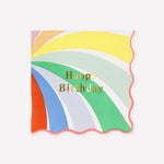 Happy Birthday Regenbogenservietten