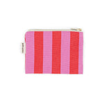 Pouch S - Orchidee/Tomate gestreift