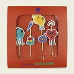 Cake Topper School Enrollment “Sunny and Friends”