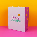 Lunchbox Smile flieder/grün/violett