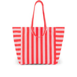 Tasche Elisa - Tomate/Candy Pink gestreift