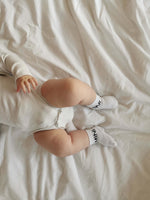 Socken MINI - Weiß/Schwarz