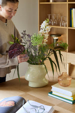 Vase LOTE Sandfarben