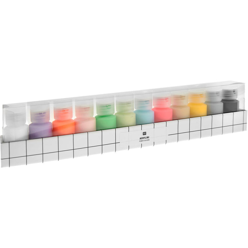 Acrylini Acrylfarben Set Power Colours 12x22ml