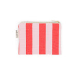 Pouch S - Tomate/Candy Pink gestreift